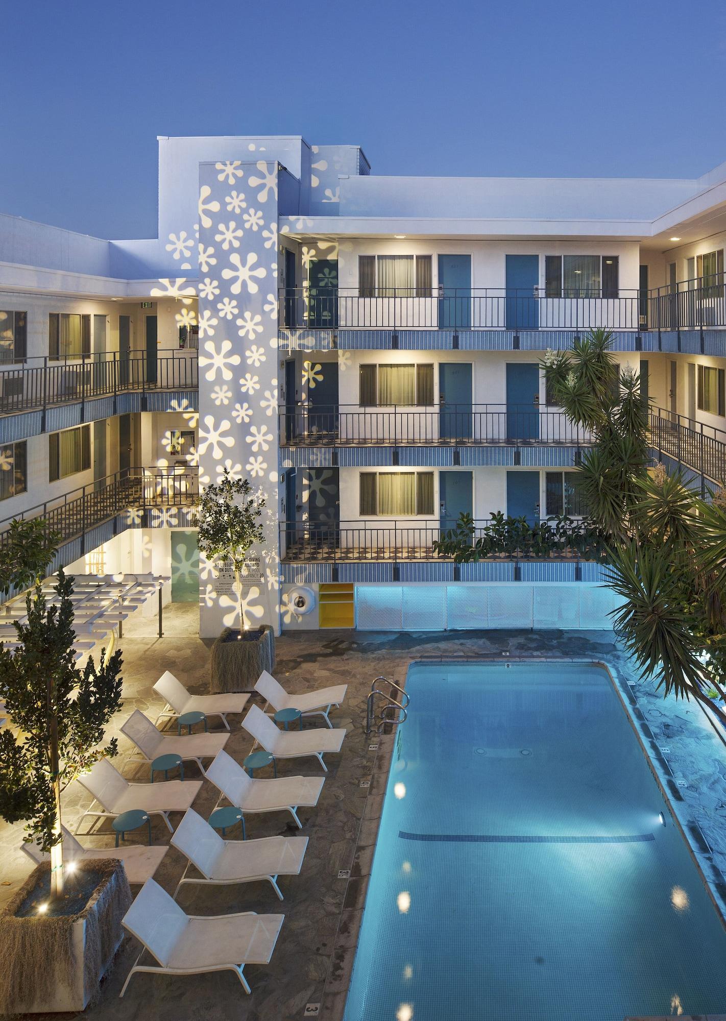 Beverly Laurel Hotel Los Angeles Exterior foto